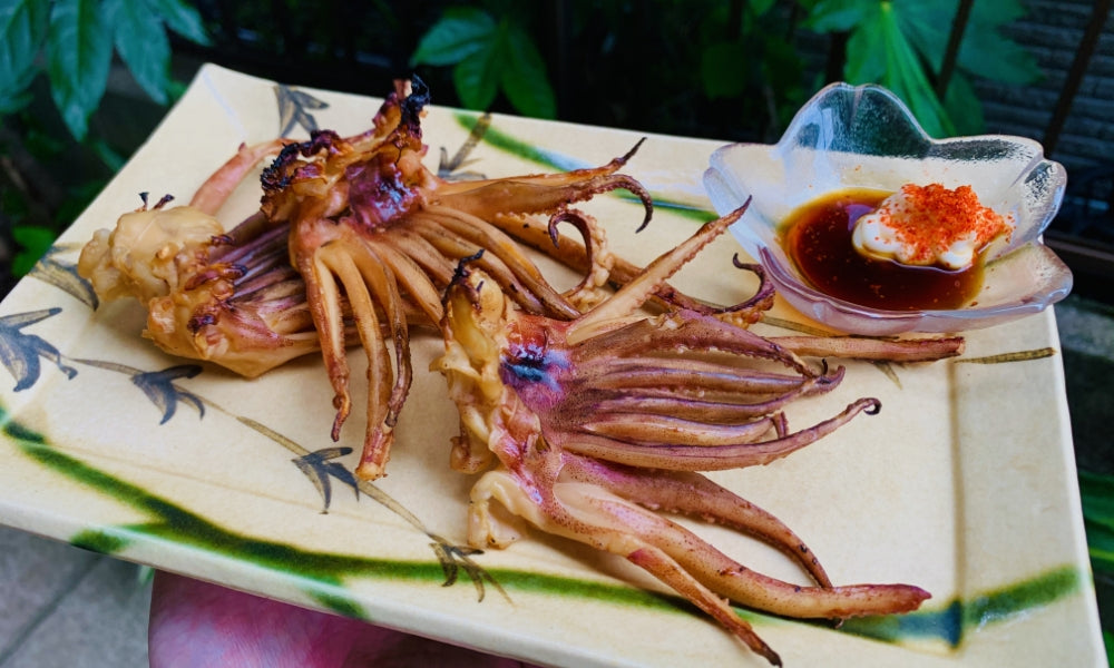 ビール漬けスルメ焼き